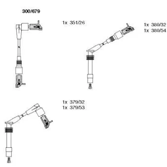 Комплект проводов зажигания BREMI 300/679