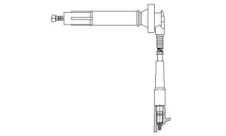 Провід високовольтний SUBARU Forester-Impreza-Legacy-Outback 2.0-2.5(1-цил) 98-05 компл 3А00-162 BREMI 3A59E42