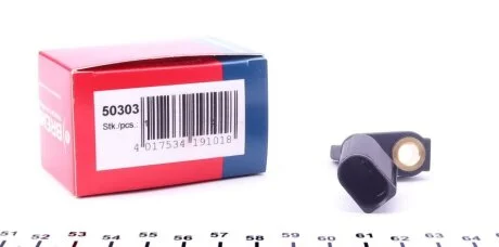 ДАТЧИК ABS AUDI/SEAT/SKODA/VW A2/A2/A3/TT/FABIA/OCTAVIA/GOLF/PASSAT/POLO 1,0-2,5 FL 99- BREMI 50303