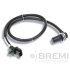 Датчик ABS MITSUBISHI Pajero III &quot;RR &quot;2,5-3,5 &quot;00-07 BREMI 50889 (фото 1)
