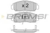 Гальмівні колодки пер. Honda Civic 87-01 (sumitomo) BREMSI BP3059 (фото 1)