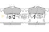 Гальмівні колодки зад. Toyota Yaris 05- (TEVES) BREMSI BP3320 (фото 1)