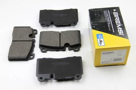 Гальмівні колодки пер. Audi A6/A7/Q5 10- (Brembo) BREMSI BP3592