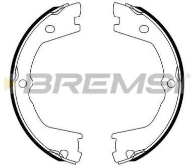 Гальмівні колодки зад. DAILY 2.3-3.0 89- (BREMBO) BREMSI GF0142