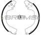 Гальмівні колодки зад. Impreza 92-00/Forester 97-08/Legasy I 89-94 (Akebono) BREMSI GF0884 (фото 1)