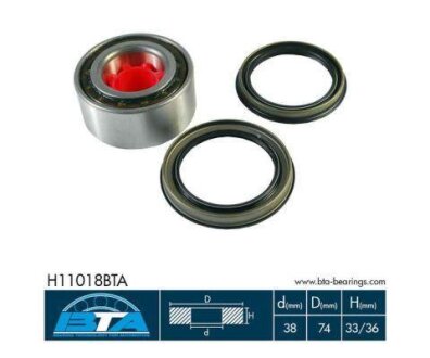 Підшипник маточини колеса, комплект BTA H11018BTA