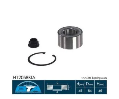 Комплект подшипника ступицы колеса BTA H12058BTA