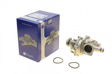 Помпа системи охолодження Audi 80/100/VW Caddy/Golf/T4 1.3-2.0/1.6-1.9TD/TDI 76-03 (B/B) (6 лоп) (с BUGATTI PA0319C