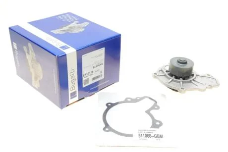 Помпа системи охолодження Chevrolet Lacetti/Nubira/Captiva 2.0D 07-/Cruze 2.0CDI 09- (R/B) (7 лоп) BUGATTI PA10118
