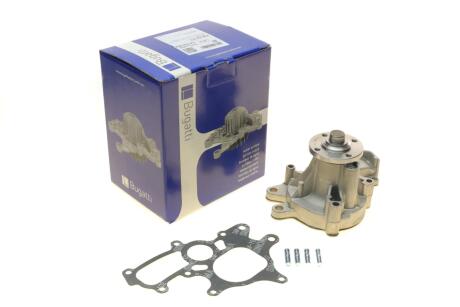 Помпа системи охолодження Toyota Land Cruiser/Prado 3.0D/TD/D-4D 00-/Hiace 2.5-3.0D 06- (R/B)(6 лоп) BUGATTI PA10171