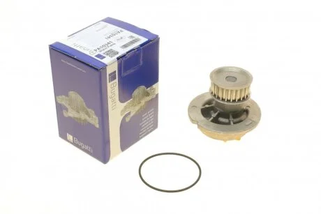 Помпа системи охолодження Chevrolet Lacetti/Nubira 1.8 05- (R/B) (8 лоп.) BUGATTI PA10341