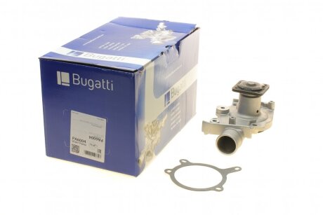 Помпа системи охолодження Ford Escort V/VI/VII 1.6-1.8 16V 92-99//Fiesta III/Orion III 1.4-1.8 90-95 BUGATTI PA6004