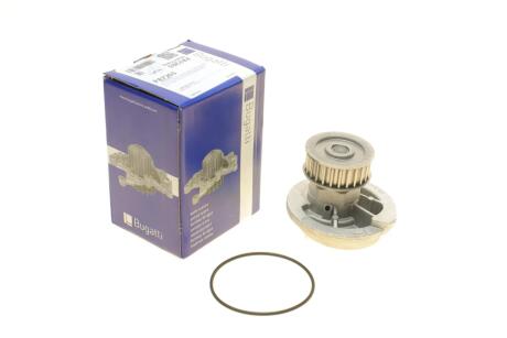 Помпа системи охолодження Opel Astra F/Omega A/B/Vectra A/B 1.6/1.8i/2.0i 88-02 (B/B) (8лоп) BUGATTI PA7203