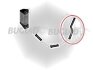 Патрубок інтеркулера Audi A3/Seat Leon/Skoda Octavia/VW Golf IV 1.9TDI 03-10 BUGIAD 86609 (фото 2)