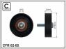 Ролик проміжний поліклинового ремня Hyundai Terracan, Kia Carnival I/II/III/K2900 2.9D 08.99- 76x10x22 CAFFARO 02-05 (фото 1)