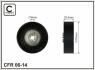 Ролик проміжний поліклинового ремня BMW 3 E46/5 E39/7 E38/X5 E53, Land Rover Freelander/Range Rover III, Opel Omega B, Rover 75 2.0D/2.5D/3.0D 02.98-08.12 70x8x23 CAFFARO 06-14 (фото 1)