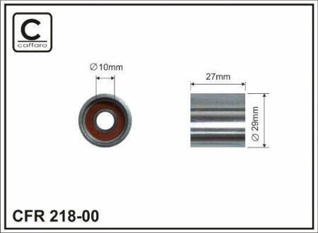 Ролик натяжного механізму ремня ГРМ Audi A4/A6, Seat Exeo/ST, Skoda Superb I, VW Passat 1.8/2.0 01.95-05.10 29x10x27 CAFFARO 21800