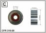Ролик натяжного механізму поліклинового ремня Toyota Avensis/Verso/Camry/Previa/RAV 4 II/III 2.0/2.4 02.00-12.13 70x17x31,5 CAFFARO 31800 (фото 1)
