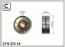 Ролик проміжний поліклинового ремня Seat Arosa, Skoda Favorit/Felicia I/II/Octavia I, VW Caddy II/Lupo/Polo 1.0-1.9D 12.92-07.05 70x8x28 CAFFARO 37014 (фото 1)
