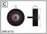 Ролик проміжний поліклинового ремня BMW 3 E36/5 E34/E39/7 E38, Opel Omega B 1.7D/2.5D 09.91-05.04 80x8x24 CAFFARO 3773 (фото 1)
