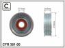 75x17x22,5 Ролик паска приводного Mazda 2/3 1.4, 1.6 03- CAFFARO 38100 (фото 1)