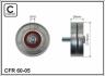 Ролик проміжний поліклинового ремня Chrysler Voyager IV/V, Dodge Caravan, Jeep Cherokee 2.5D/2.8D 02.00- 70x10x26 CAFFARO 6005 (фото 1)