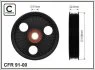 Ролик натяжного механізму поліклинового ремня Citroen C4/C4 I, Peugeot 307/CC/307 SW 2.0 08.00-07.11 126x17x22,5 CAFFARO 9100 (фото 1)