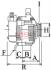 Генератор FORD ESCAPE 01- 2.0 (110A) CARGO 112958 (фото 6)