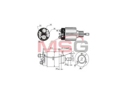 Реле втягуюче стартера CARGO 136036