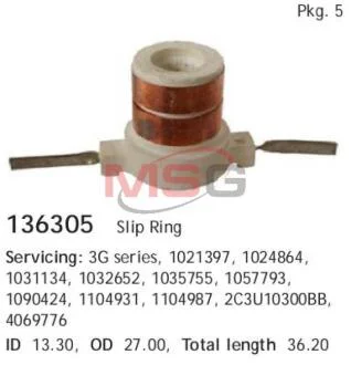 Токоз\'ємнi кiльця FO CG136305 (13.3*27.0 *36.2) CARGO 136305