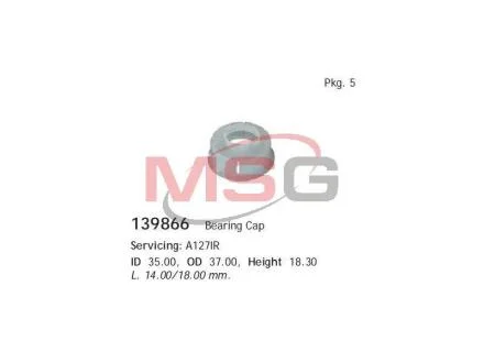 Кришка пiдшипника MM, CG139866 - s.r.e CARGO 139866