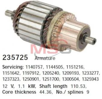 A_Якір FORD Ecotec/Ecoboost \'\'1.8-2.0 CARGO 235725