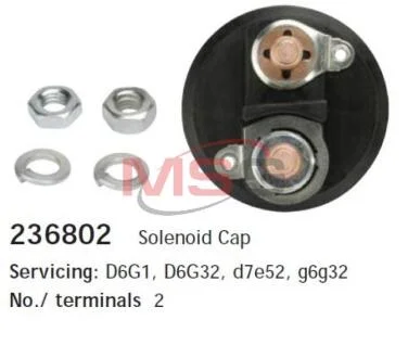 Кришка втягуючого реле VA-PR, CG236802 (CG236801,D6G.,D7E.) CARGO 236802