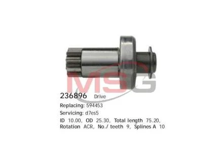 Бендикс стартера Valeo D7ES5 VW 1.4-1.6 CARGO 236896