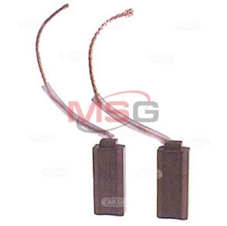 Щетки генератора (угольная) 14/28V (5x8x17.50x54) CARGO BX2102