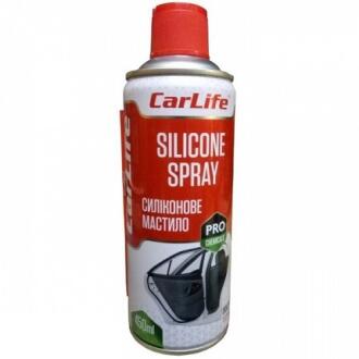 Силіконова змазка Silicone Spray, 450ml CarLife CF450