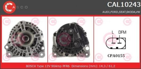 Генератор CASCO CAL10243AS