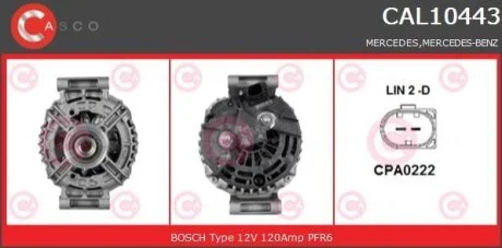 Генератор CASCO CAL10443AS