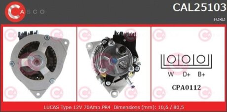 Генератор CASCO CAL25103AS