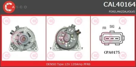 Генератор CASCO CAL40164AS