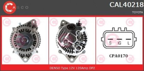 Генератор CASCO CAL40218AS