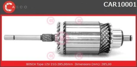 Якір стартера CASCO CAR10001AS