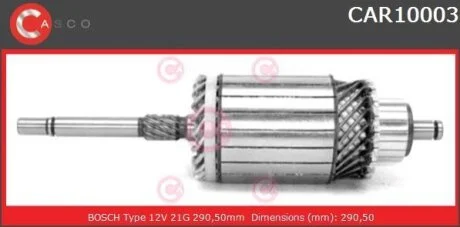 Якір стартера CASCO CAR10003AS