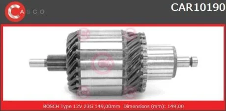Якір стартера CASCO CAR10190AS