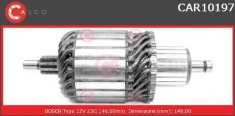 Якір стартера CASCO CAR10197AS