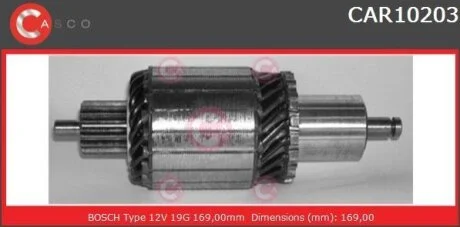 Якір стартера CASCO CAR10203AS