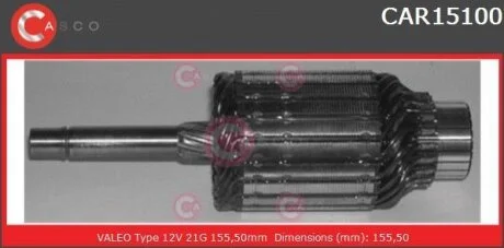 Якір стартера CASCO CAR15100AS