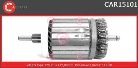 Якір стартера CASCO CAR15101AS