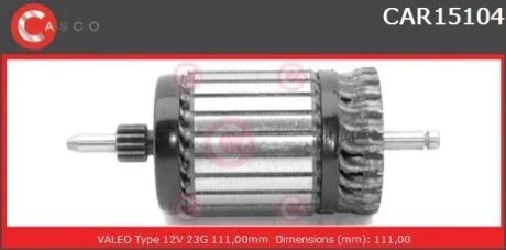 Якір стартера CASCO CAR15104AS