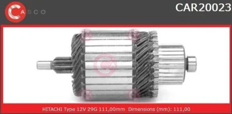 Анкер, стартер CASCO CAR20023AS